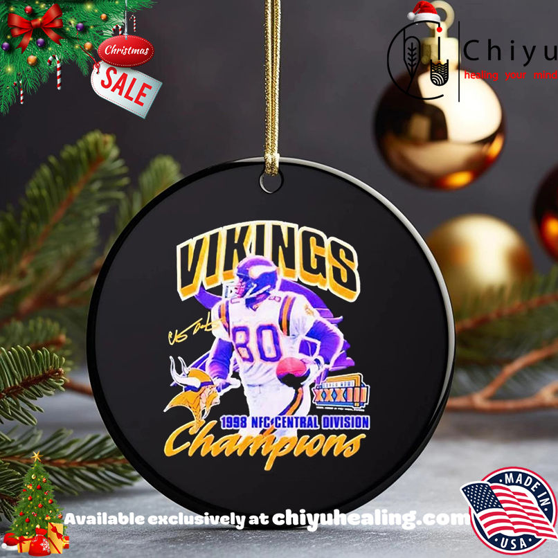 Minnesota Vikings Super Bowl XXXIII Champions 1998 NFC Signature shirt, Hoodie, Sweatshirt, Poster Canvas, Mug, Ornaments