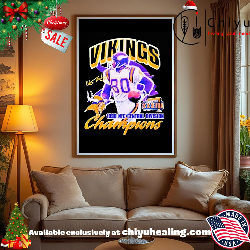 Minnesota Vikings Super Bowl XXXIII Champions 1998 NFC Signature shirt, Hoodie, Sweatshirt, Poster Canvas, Mug, Ornaments