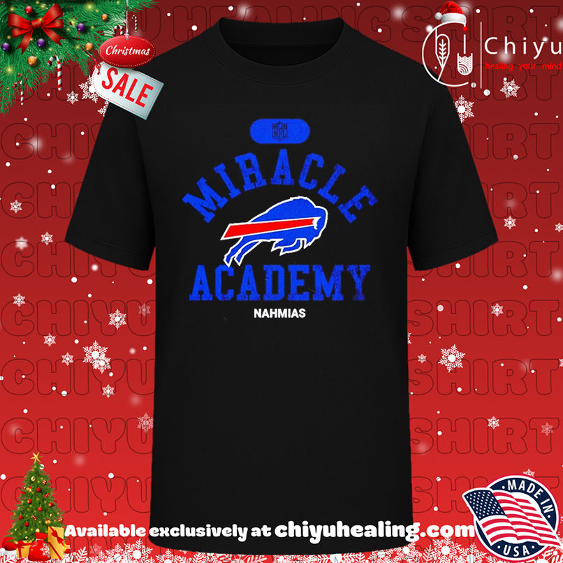 Miracle Academy x Buffalo Bills NFL Nahmias shirt, Hoodie, Sweatshirt, Poster Canvas, Mug, Ornaments