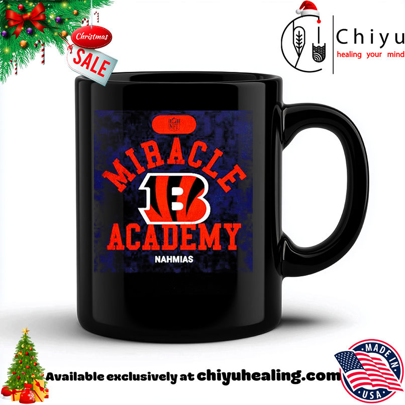 Miracle Academy x Cincinnati Bengals NFL Nahmias shirt, Hoodie, Sweatshirt, Poster Canvas, Mug, Ornaments