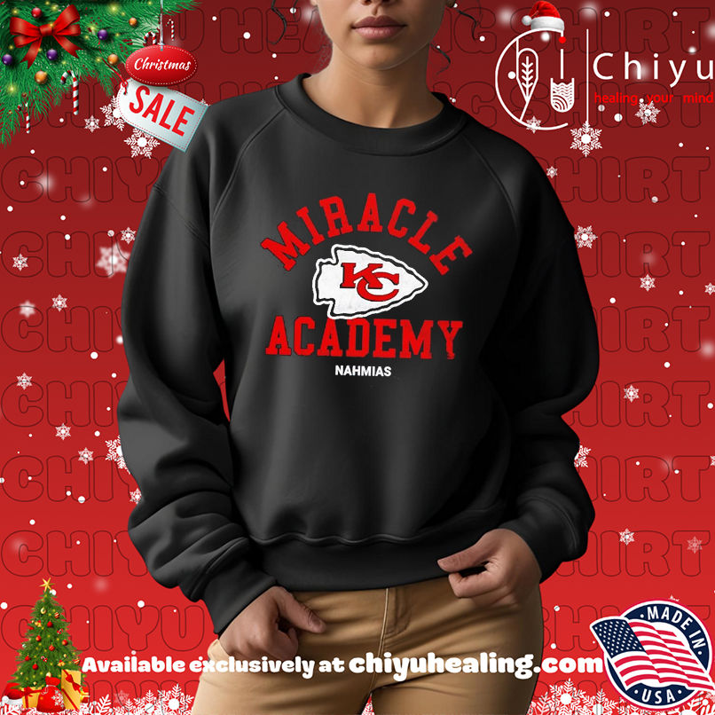 Miracle Academy x Kansas City Chiefs NFL Nahmias shirt Miracle Academy x Kansas City Chiefs NFL Nahmias shirt