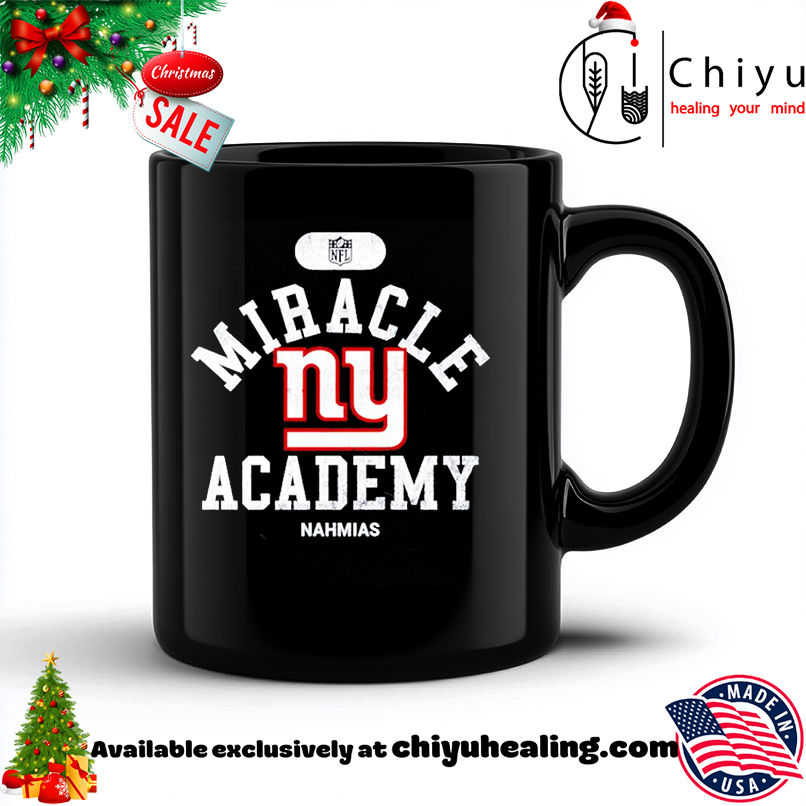 Miracle Academy x New York Giants NFL Nahmias shirt, Hoodie, Sweatshirt, Poster Canvas, Mug, Ornaments
