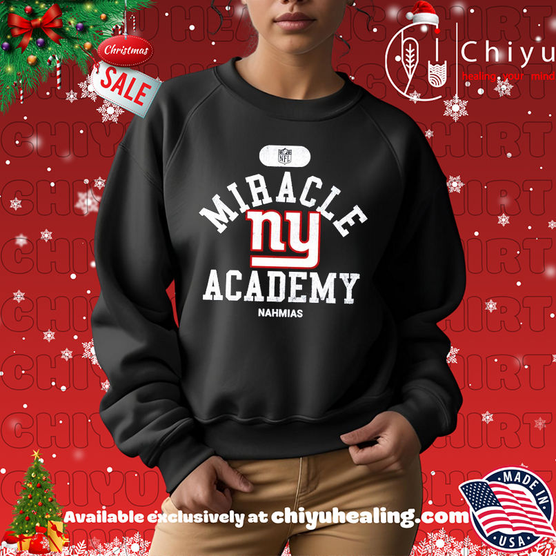 Miracle Academy x New York Giants NFL Nahmias shirt Miracle Academy x New York Giants NFL Nahmias shirt