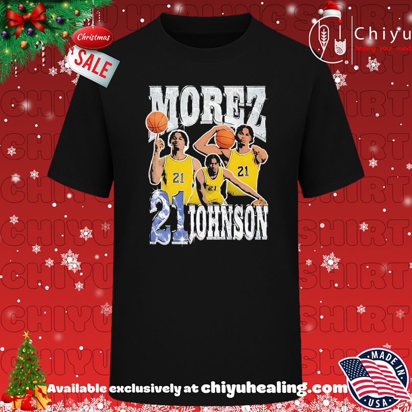 Morez Johnson Jr. Michigan Wolverines Graphic T-shirt, Hoodie, Sweatshirt, Poster Canvas, Mug, Ornaments