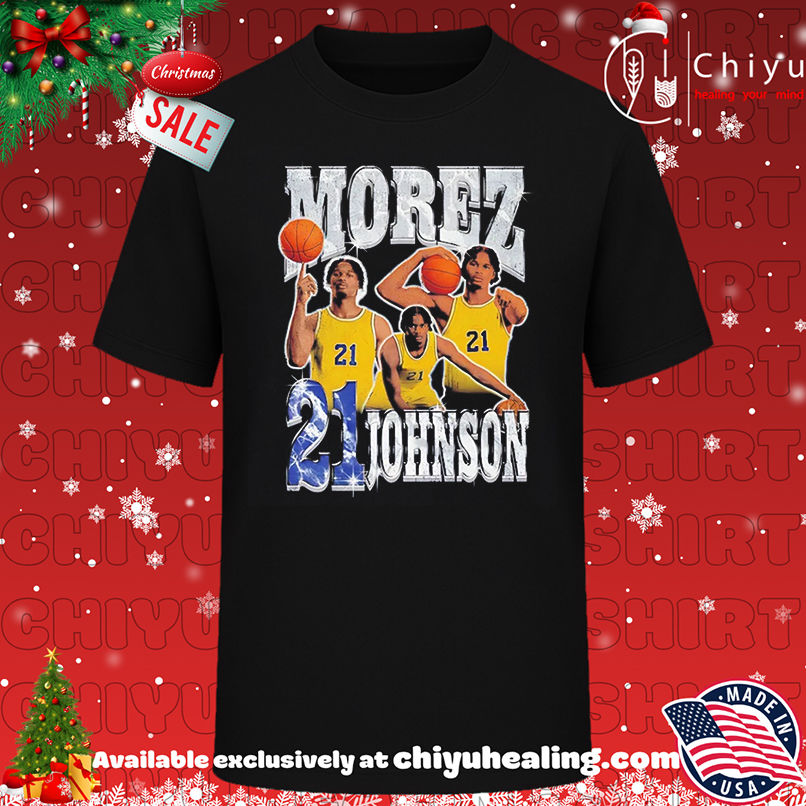Morez Johnson Michigan Wolverines Rez player collage shirt, Hoodie, Sweatshirt, Poster Canvas, Mug, Ornaments