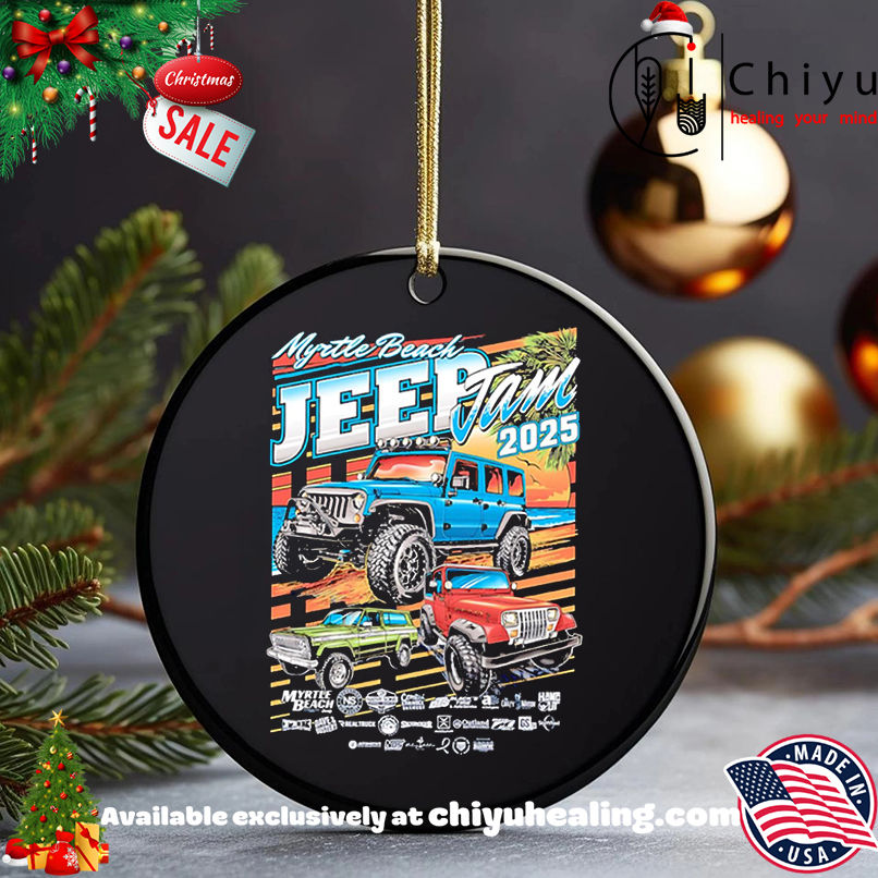 Myrtle Beach Jeep Jam 2025 Jeep Wrangler graphic shirt, Hoodie, Sweatshirt, Poster Canvas, Mug, Ornaments