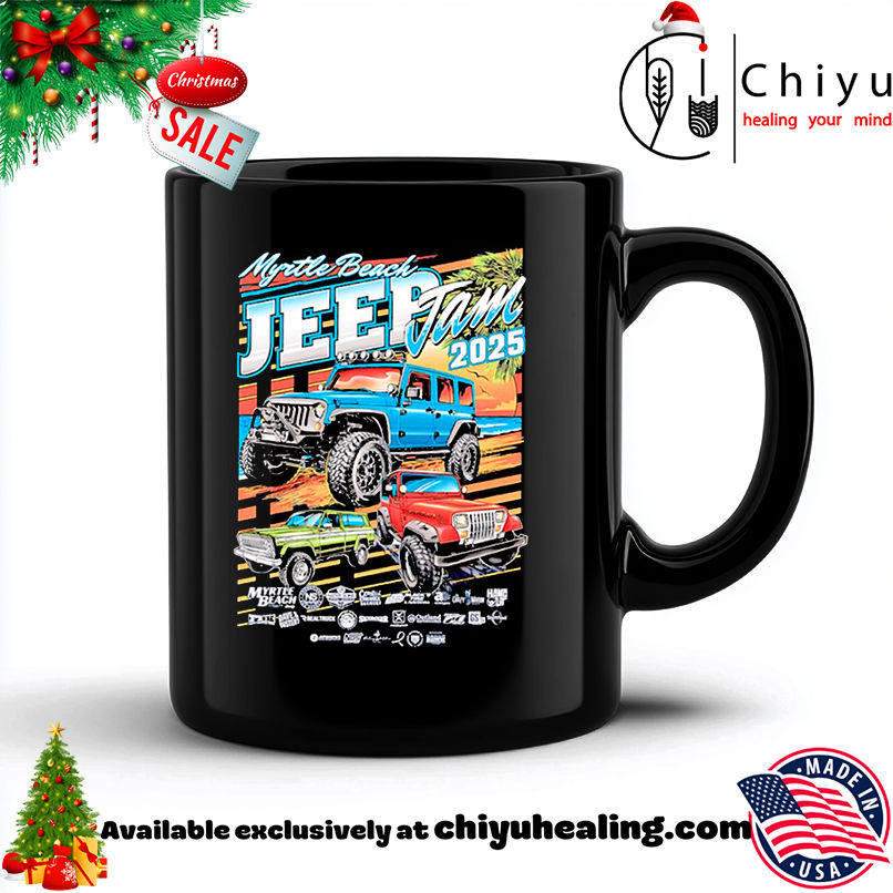 Myrtle Beach Jeep Jam 2025 Jeep Wrangler graphic shirt, Hoodie, Sweatshirt, Poster Canvas, Mug, Ornaments