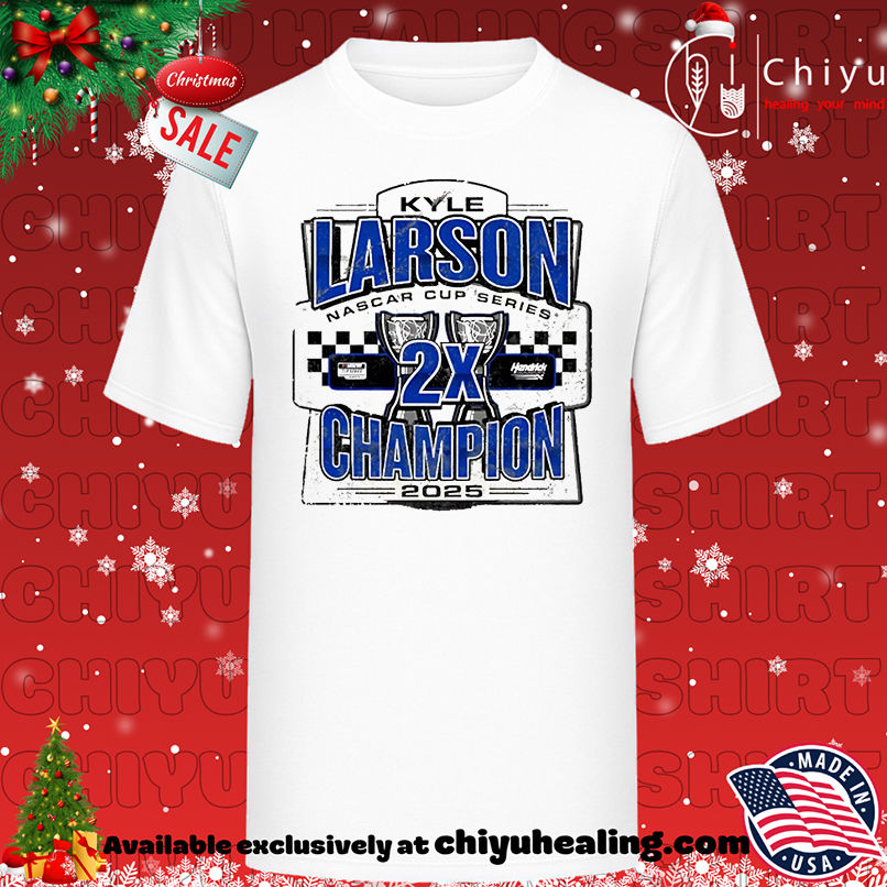 NASCAR Cup Series Champion Two-Time 2021 2025 Kyle Larson vintage shirt, Hoodie, Sweatshirt, Poster Canvas, Mug, Ornaments