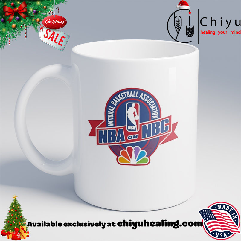 NBA on NBC White logo shirt, Hoodie, Sweatshirt, Poster Canvas, Mug, Ornaments