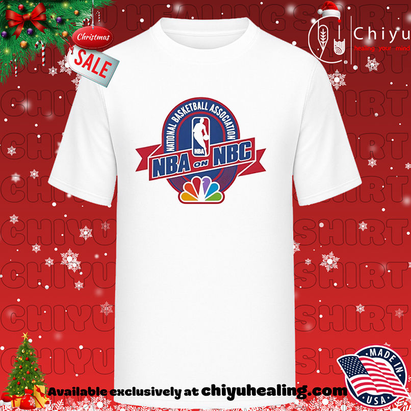 NBA on NBC White logo shirt, Hoodie, Sweatshirt, Poster Canvas, Mug, Ornaments
