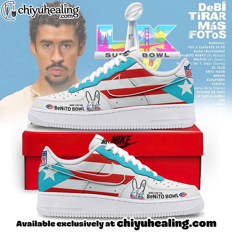 NFL x Bad Bunny Super Bowl Air Low-Top Sneakers Shoes For Men And Women