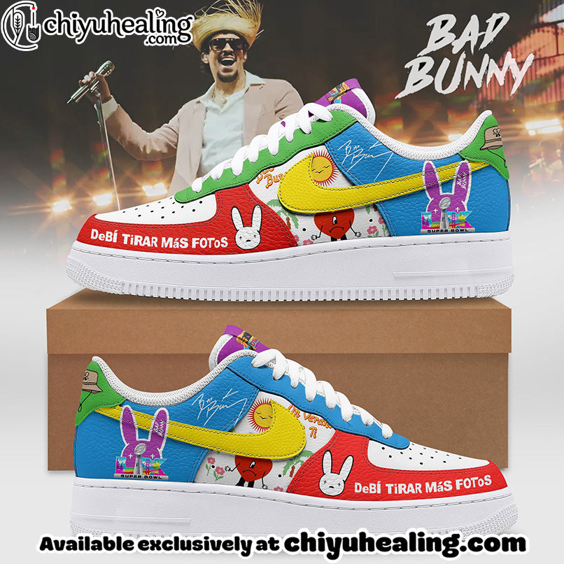 NFL x Bad Bunny Super Bowl Air Low-Top Sneakers Shoes For Men And Women