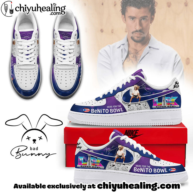 NFL x Bad Bunny Super Bowl Air Low-Top Sneakers Shoes For Men And Women