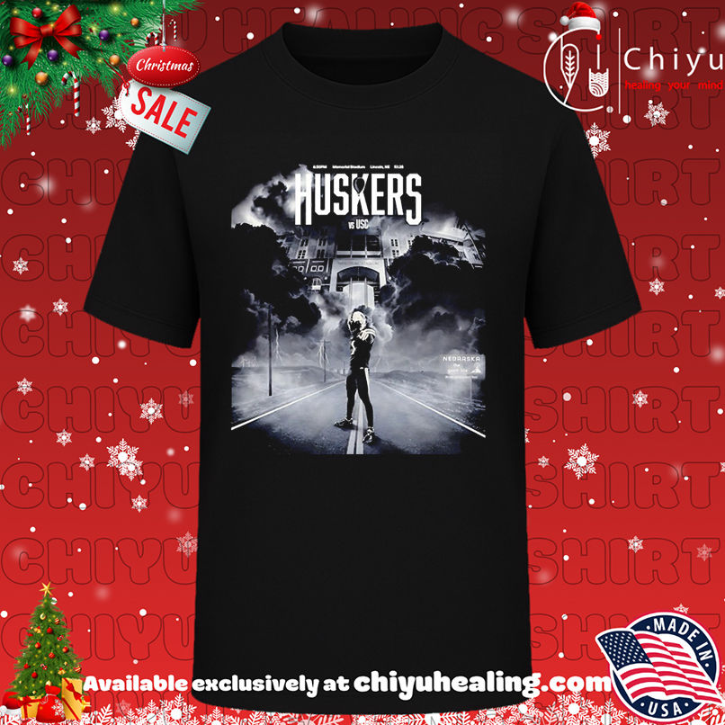 Nebraska Huskers vs USC Halloween poster shirt, Hoodie, Sweatshirt, Poster Canvas, Mug, Ornaments