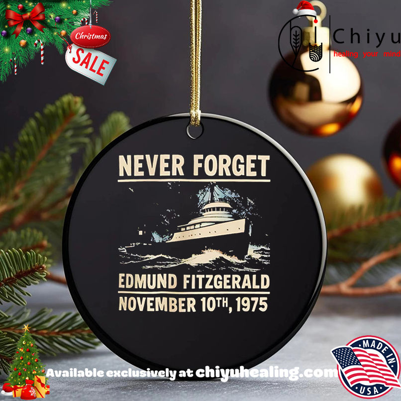 Never Forget Edmund Fitzgerald shirt, Hoodie, Sweatshirt, Poster Canvas, Mug, Ornaments 5 Never Forget Edmund Fitzgerald shirt, Hoodie, Sweatshirt, Poster Canvas, Mug, Ornaments