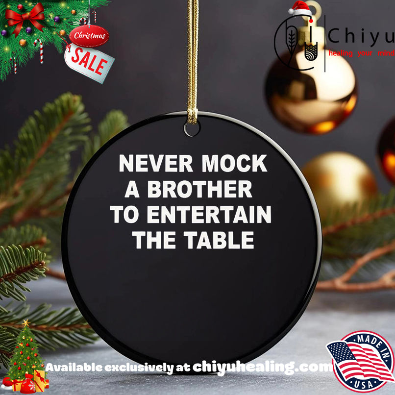Never mock a brother to entertain the table shirt, Hoodie, Sweatshirt, Poster Canvas, Mug, Ornaments