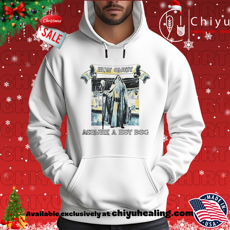 New Quest Acquire Hot Dog Wizard shirt New Quest Acquire Hot Dog Wizard shirt