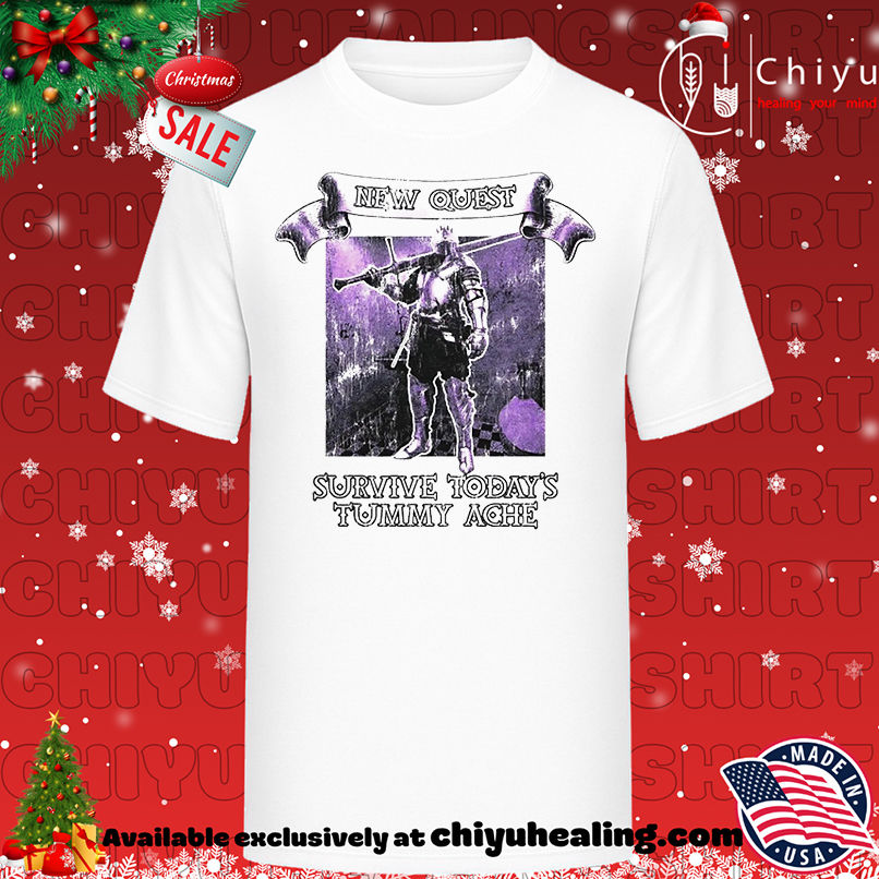 New Quest Survive Tummy Ache Chevalier shirt, Hoodie, Sweatshirt, Poster Canvas, Mug, Ornaments