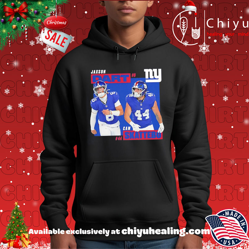 New York Giants Cam Skattebo And Jaxson Dart NFL 2025 Graphic shirt New York Giants Cam Skattebo And Jaxson Dart NFL 2025 Graphic shirt