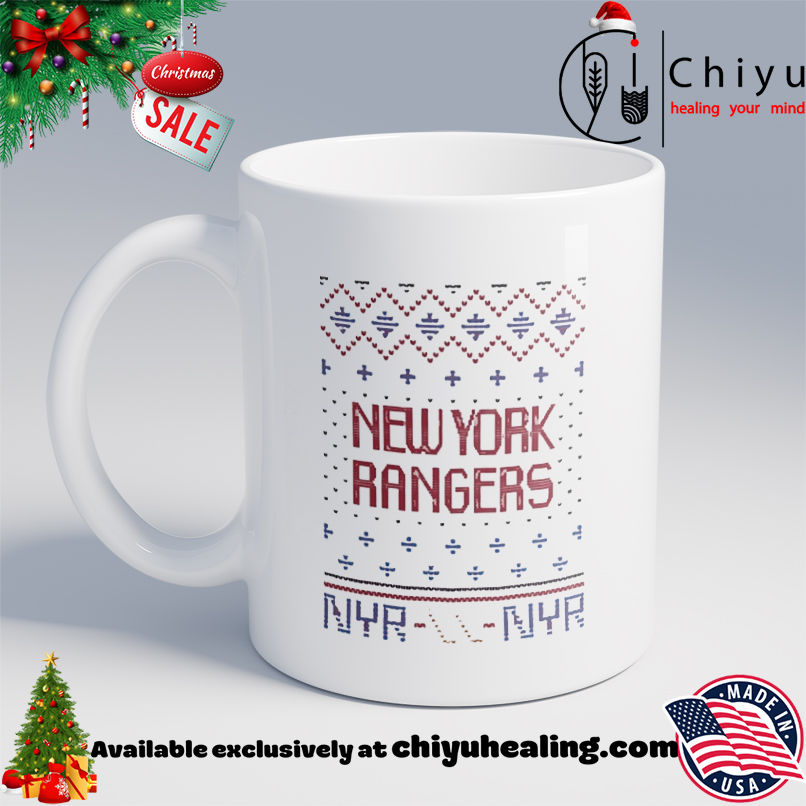 New York Rangers NYR NYR X-mas ugly shirt, Hoodie, Sweatshirt, Poster Canvas, Mug, Ornaments