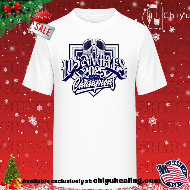 Nice Dodgers Los Angeles 2025 Champions shirt, Hoodie, Sweatshirt, Poster Canvas, Mug, Ornaments