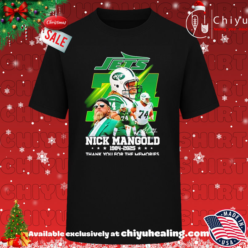 Nick Mangold Jets 1984 2025 Thank you for the memories shirt, Hoodie, Sweatshirt, Poster Canvas, Mug, Ornaments