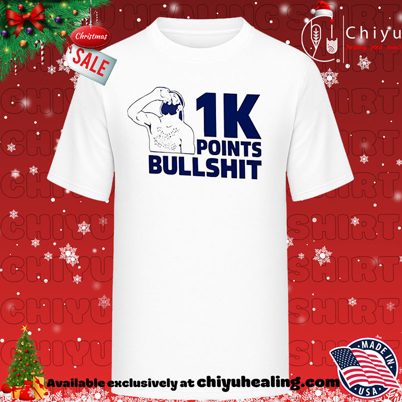 Nikita Kucherov 1k Points Bullshit Tampa Bay Hockey shirt, Hoodie, Sweatshirt, Poster Canvas, Mug, Ornaments