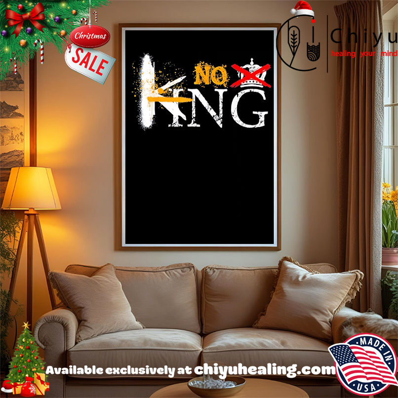 No Kings in America Retro Patriotic Freedom Voice Political shirt, Hoodie, Sweatshirt, Poster Canvas, Mug, Ornaments