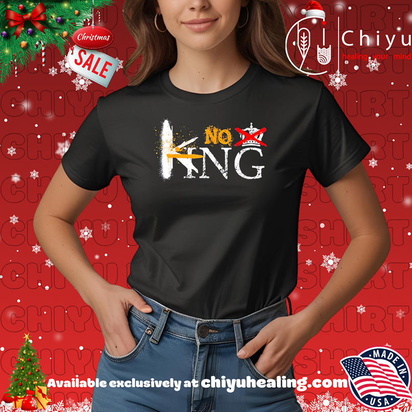 No Kings in America Retro Patriotic Freedom Voice Political shirt, Hoodie, Sweatshirt, Poster Canvas, Mug, Ornaments