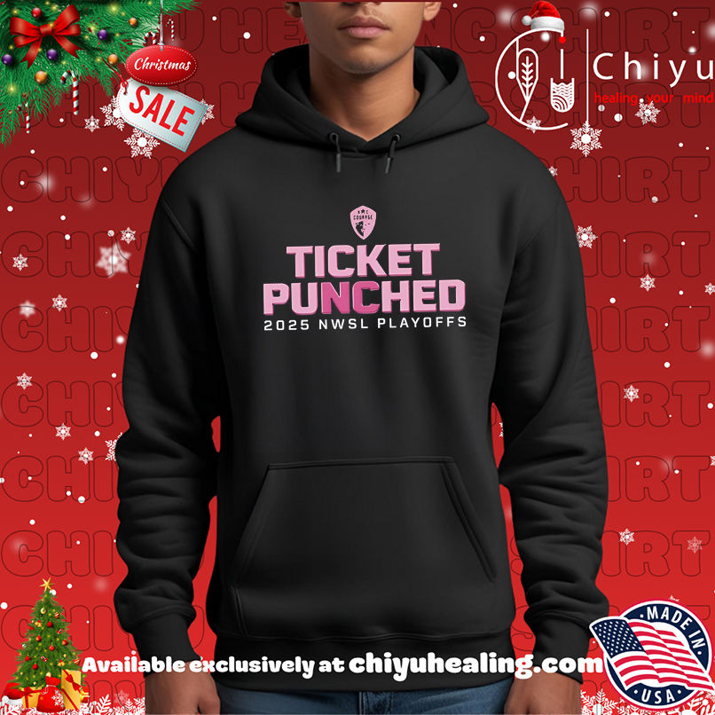 North Carolina Courage Ticket Punched 2025 shirt North Carolina Courage Ticket Punched 2025 shirt