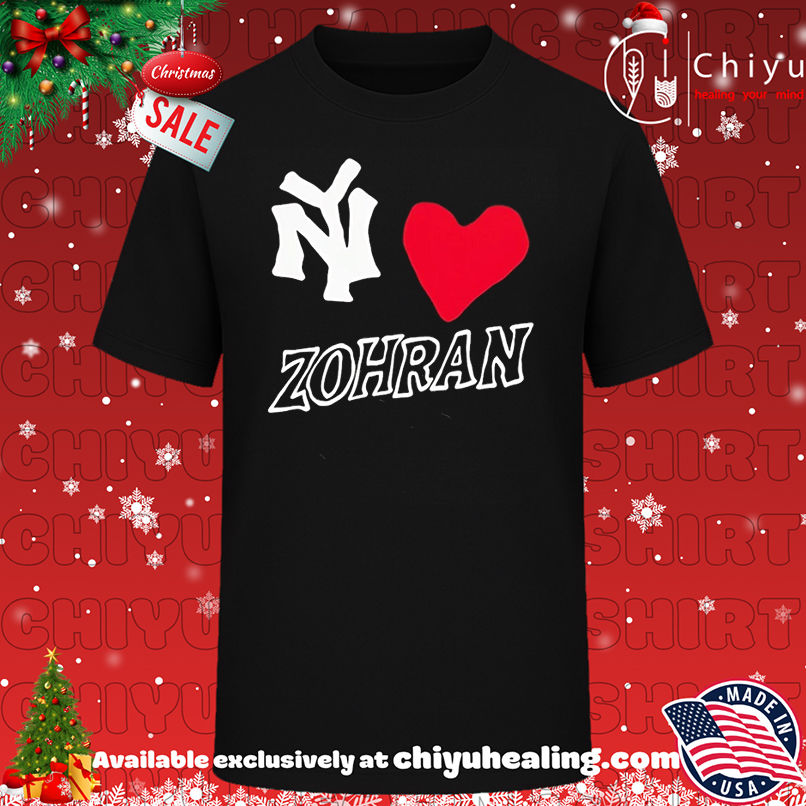 Ny New York Loves Zohran Shirt, Hoodie, Sweatshirt, Poster Canvas, Mug, Ornaments