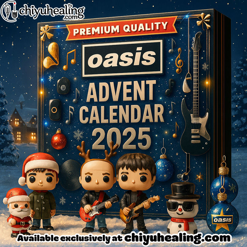 Oasis Advent Calendar 2025, Christmas Countdown Advent Calendar Gift Box with 24 Acrylic Ornaments