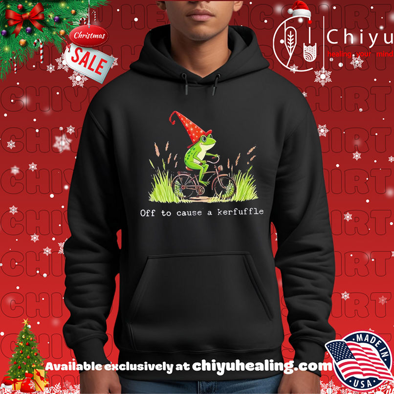 Off to Cause a Kerfuffle Frog Witch Vintage shirt Off to Cause a Kerfuffle Frog Witch Vintage shirt