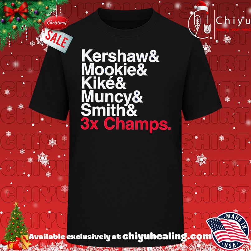 Official Ampersand 3-Time Champs Dodgers 2025 shirt, Hoodie, Sweatshirt, Poster Canvas, Mug, Ornaments