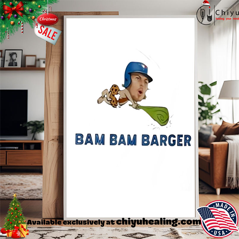 Official Davis Schneider Wears Bam Bam Barger meme shirt, Hoodie, Sweatshirt, Poster Canvas, Mug, Ornaments