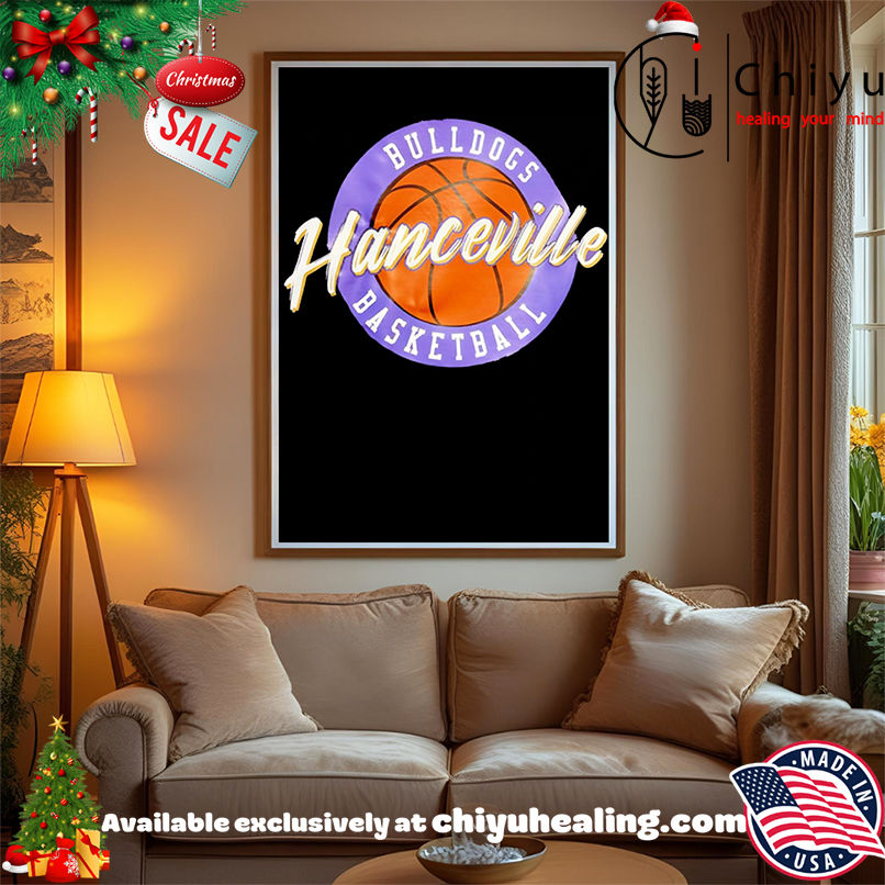 Official Hanceville Bulldogs Basketball logo shirt, Hoodie, Sweatshirt, Poster Canvas, Mug, Ornaments