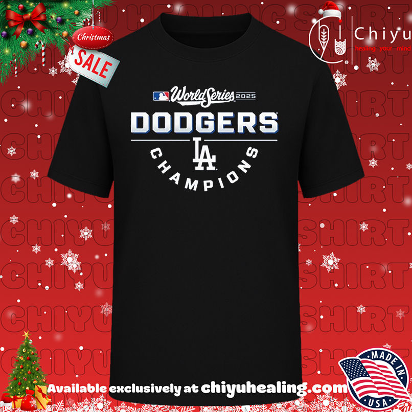 Official Los Angeles Dodgers 2025 World Series Champions T-shirt, Hoodie, Sweatshirt, Poster Canvas, Mug, Ornaments
