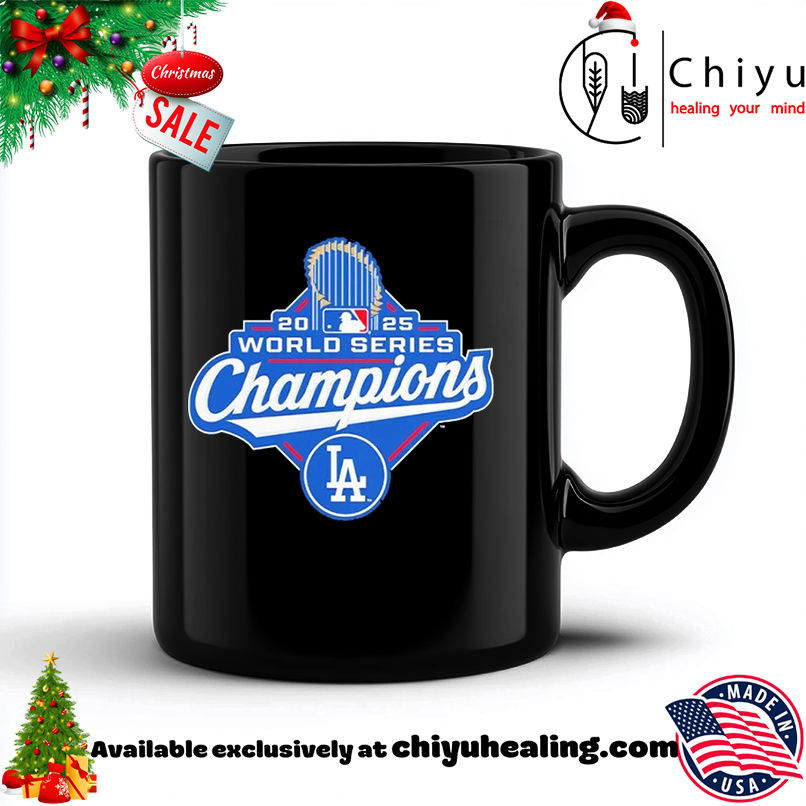 Official Los Angeles Dodgers 2025 World Series Champions Logo T-shirt, Hoodie, Sweatshirt, Poster Canvas, Mug, Ornaments