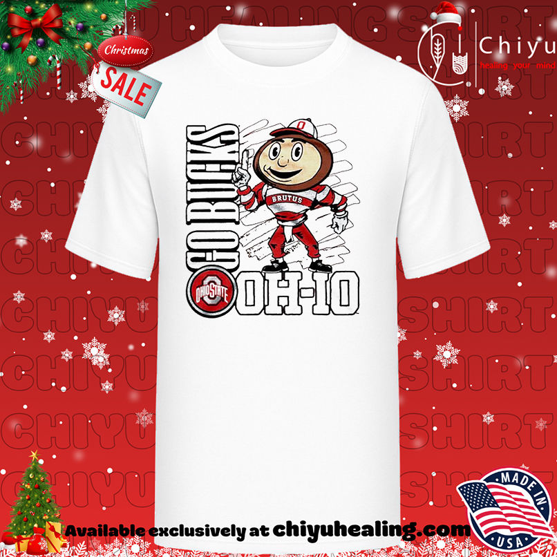 Ohio State Buckeyes Brutus Buckeye Go Bucks OHIO Mascot shirt, Hoodie, Sweatshirt, Poster Canvas, Mug, Ornaments
