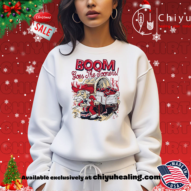 Oklahoma Sooners vs Ole Miss Rebels boom goes the sooners shirt Oklahoma Sooners vs Ole Miss Rebels boom goes the sooners shirt