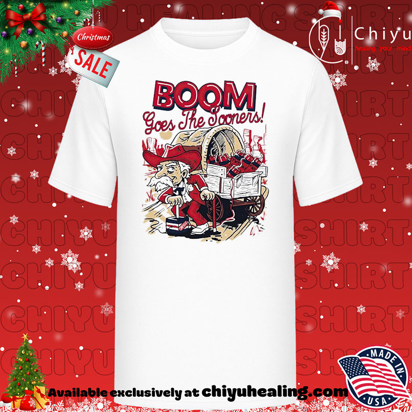 Oklahoma Sooners vs Ole Miss Rebels boom goes the sooners shirt, Hoodie, Sweatshirt, Poster Canvas, Mug, Ornaments