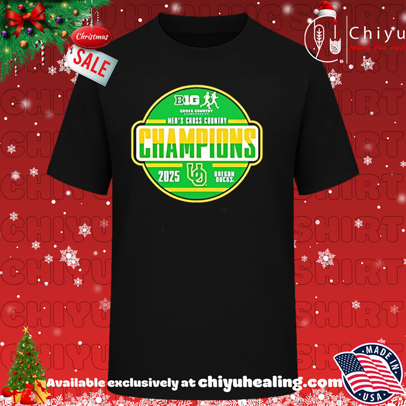 Oregon Ducks Men's Cross Country Champions 2025 shirt, Hoodie, Sweatshirt, Poster Canvas, Mug, Ornaments