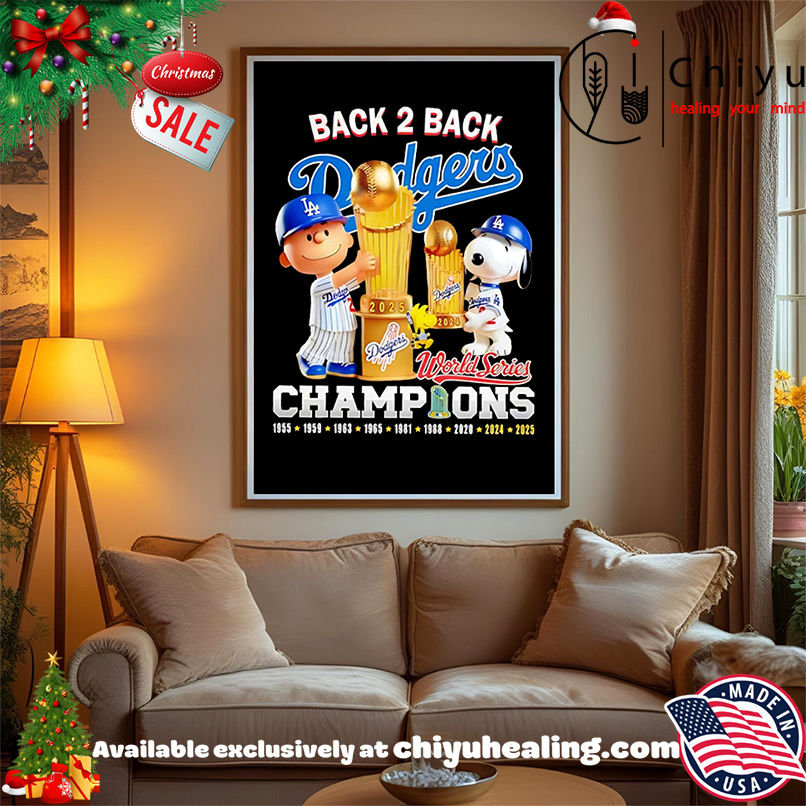 Original Charlie Brown and Snoopy Los Angeles Dodgers Snoopy Back 2 Back Champions shirt Original Charlie Brown and Snoopy Los Angeles Dodgers Snoopy Back 2 Back Champions shirt