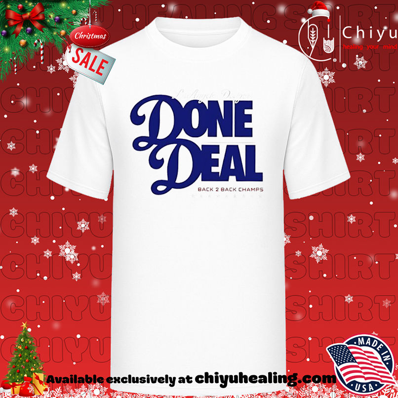 Original Done Deal LA Back 2 Back Los Angeles Dodgers 2025 shirt, Hoodie, Sweatshirt, Poster Canvas, Mug, Ornaments