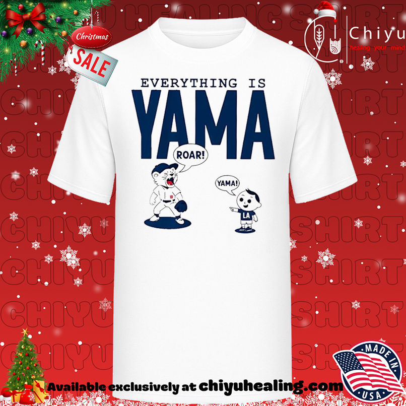 Original Everything Is Yama Yoshinobu Yamamoto cartoon shirt, Hoodie, Sweatshirt, Poster Canvas, Mug, Ornaments