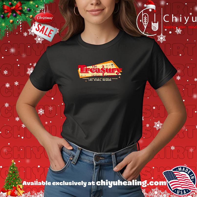 Original The Treasury Hotel and Casino Las Vegas shirt, Hoodie, Sweatshirt, Poster Canvas, Mug, Ornaments