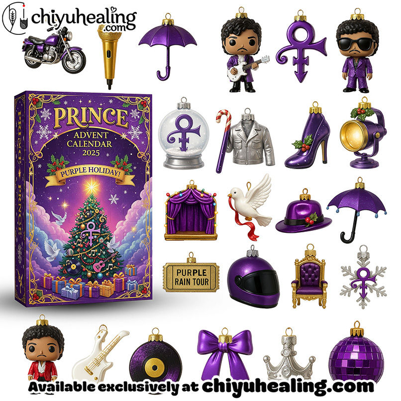 PRCE Premium Advent Calendar 2025 CHRISTMAS GIFT, CHRISTMAS IDEA, Christmas Countdown Advent Calendar Gift Box with 24 Acrylic Ornaments