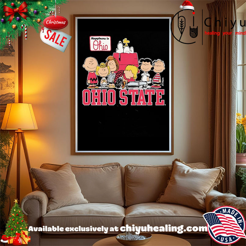 Peanuts Characters X Ohio State Buckeyes The Gang shirt Peanuts Characters X Ohio State Buckeyes The Gang shirt