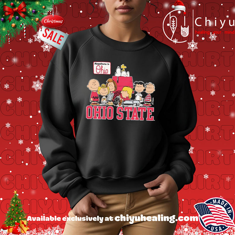Peanuts Characters X Ohio State Buckeyes The Gang shirt Peanuts Characters X Ohio State Buckeyes The Gang shirt