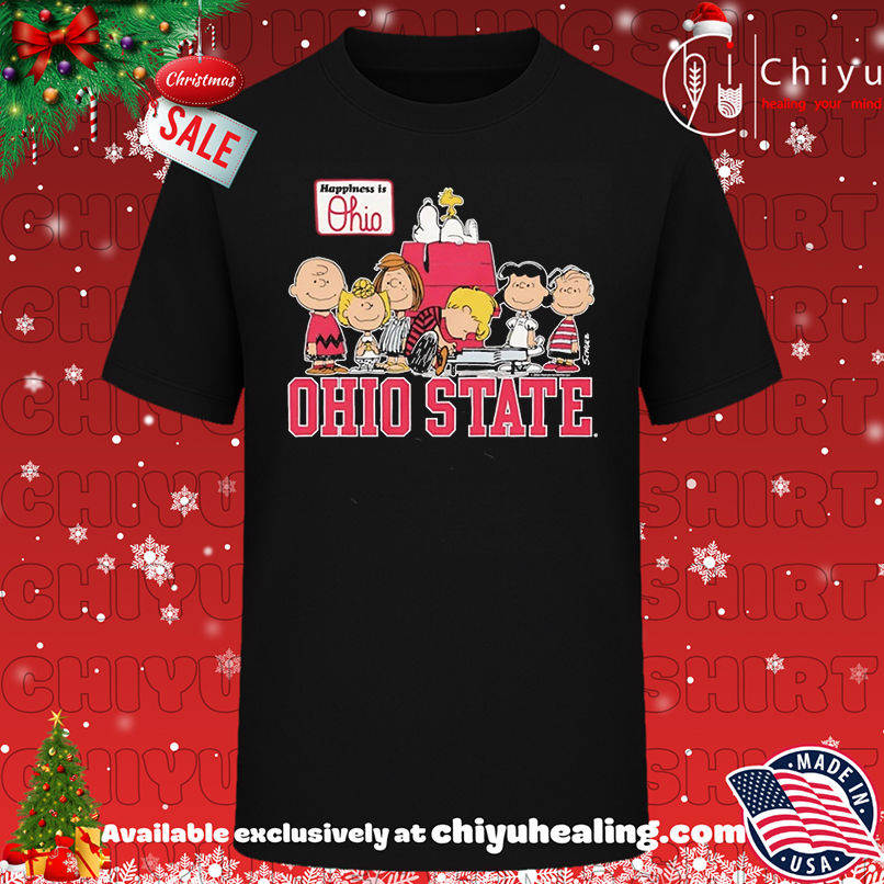 Peanuts Characters X Ohio State Buckeyes The Gang shirt, Hoodie, Sweatshirt, Poster Canvas, Mug, Ornaments